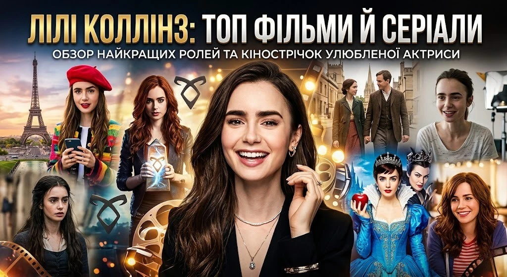 Що подивитись: фільми й серіали Лілі Коллінз