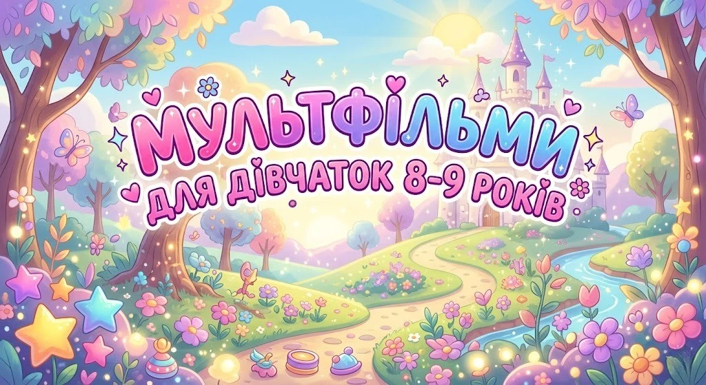 Добірка мультфільмів для дівчаток 8-9 років на вечір
