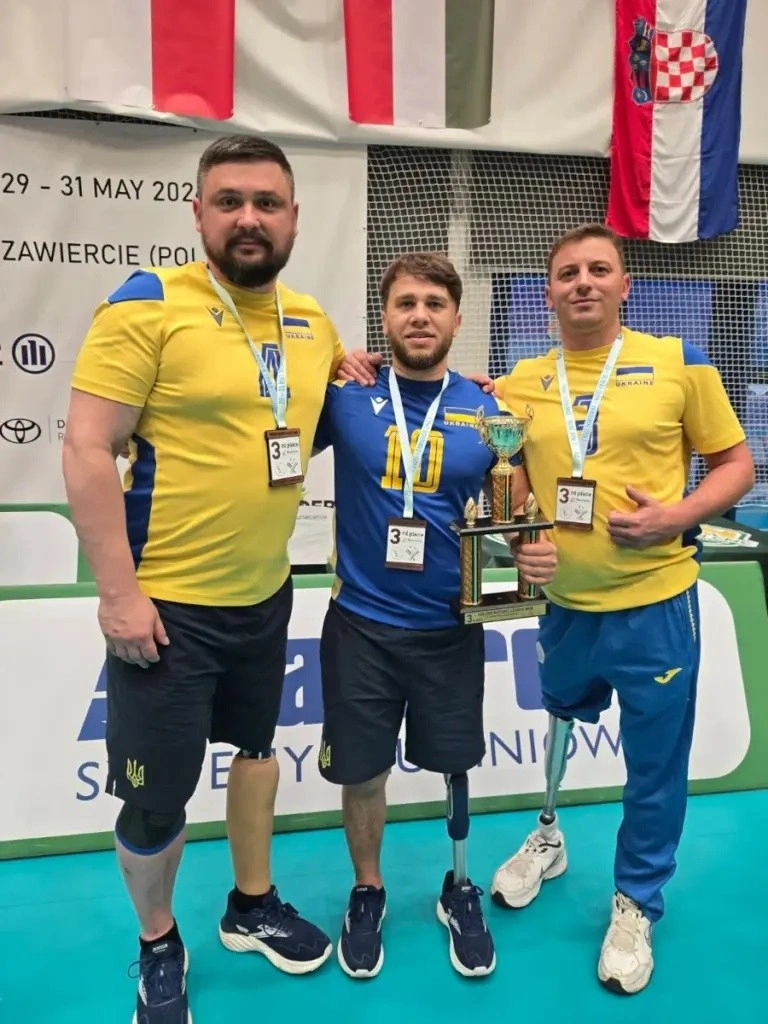 Рівненські паралімпійці вибороли бронзу на Золотій Лізі Націй