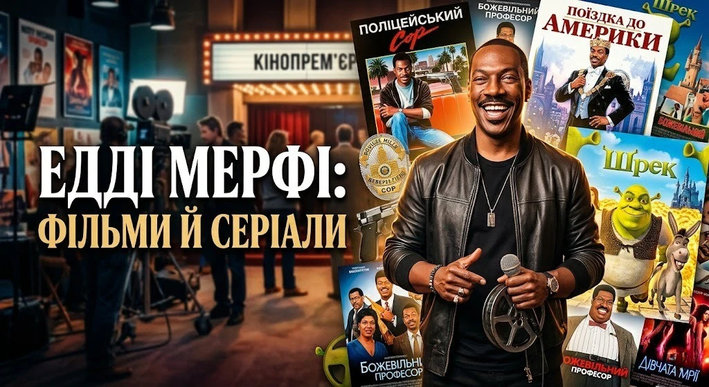 Топ 10 фільмів з Едді Мерфі для домашнього перегляду