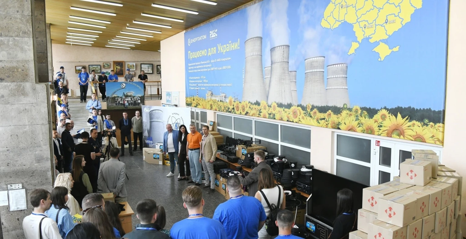 Рівненські атомники спрямували мільйони гривень на потреби фронту