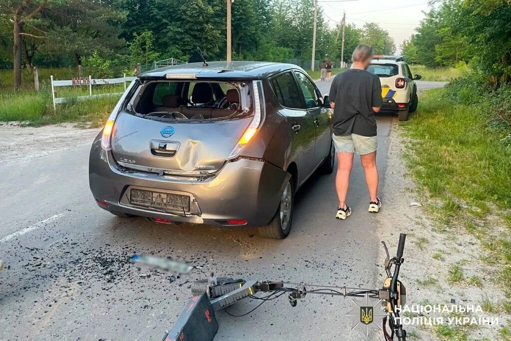 Підліток потрапив у лікарню після зіткнення з авто у Здолбунові
