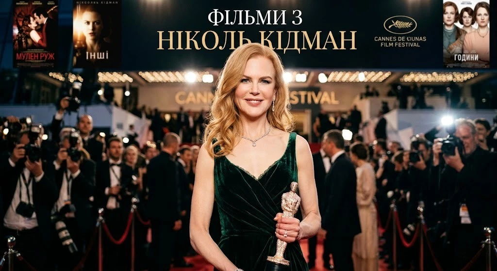 30 фільмів з Ніколь Кідман на кожен настрій